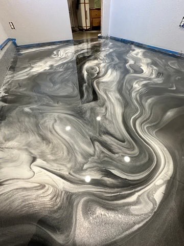 Residential Epoxy Floor Coating in Fairhope AL